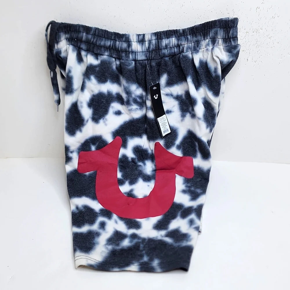 TRUE RELIGION SHORTS GREY & WHITE - Picture 3 of 8